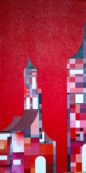 Pintura Contemporánea Construccion