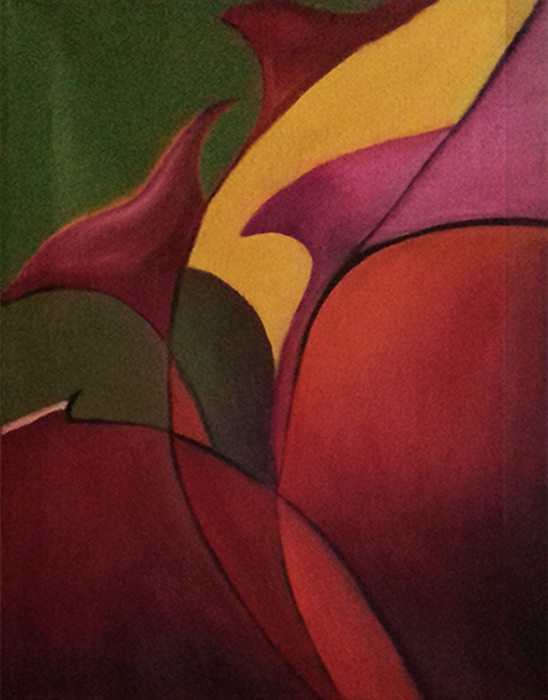 Pintura Contemporánea lines, Oleo sobre tela