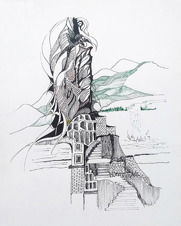 Pintura Contemporanea Metamorfosis, tinta